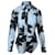 Moschino Cheap And Chic Palm Tree Shirt in Blue Cotton  ref.427324