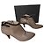 Alberto Fermani Botines Gris pardo