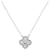Van Cleef & Arpels Van Cleefs & Arpels "Vintage Alhambra" necklace in white gold and diamonds.  ref.428017