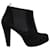 Ganni Fiona Chelsea Ankle Boots in Black Suede  ref.428398