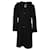 Chanel Dufflecoat aus schwarzer Wolle  ref.428412
