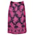 Erdem Shawna Floral Lace Skirt in Pink Viscose Cellulose fibre  ref.428442