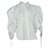 Autre Marque Antonio Berardi Oversized Ruffled Ruched Shirt in White Cotton  ref.428458