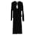 Michael Kors Wickelkleid aus schwarzem Polyester  ref.428529
