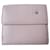 CHANEL Portemonnaie aus genarbtem Kalbsleder in Rosa Camélia BE Pink  ref.428737