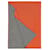 Hermès hermes Aller-Retour scarf Orange Grey Silk Cashmere  ref.428834