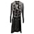 Chanel 16K$ Pearl Embellished Leather Trench Coat Black  ref.428837