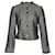 Dolce & Gabbana Giorgio Armani – Jacke mit Mandarinkragen aus Kaschmir in Grau Wolle  ref.429307