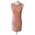 Chanel Dresses Pink Wool  ref.429390