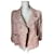 Chanel Falda elegante Roja Tweed  ref.429410