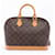 Louis Vuitton Alma Brown Cloth  ref.429913