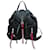 Prada Black Nylon Backpack with Studs  ref.430377