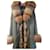 Autre Marque Parka fourrure renard Coton Kaki  ref.430586