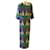 Maison Martin Margiela Maison Margiela Hochzeitsporträt Kleid mit gerafftem Ausschnitt Mehrfarben Strahl  ref.430604