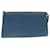 LOUIS VUITTON Epi Pochette Accessoires Pouch Blue M52985 LV Auth yk2839 Leather  ref.430775