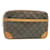 Louis Vuitton Monogram Compiegne 28 Clutch Bag M51845 LV Auth yk2750 Cloth  ref.430900