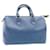 Louis Vuitton Epi Speedy 25 Bolso de mano Azul M43015 LV Auth 26152 Cuero  ref.431579