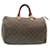 Louis Vuitton Monogram Speedy 35 Bolsa de mão M41524 LV Auth yt636 Lona  ref.431887