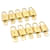 Louis Vuitton padlock 10set Padlock Gold Tone LV Auth gt1423 Metal  ref.431918