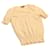 LOUIS VUITTON T-shirt Manches Courtes Cachemire Beige LV Auth yk2469  ref.432630