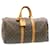 Louis Vuitton Keepall 45 Marrom Lona  ref.433137