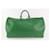 Louis Vuitton Green Epi Leather Keepall 55 Saco de Boston Couro  ref.433159