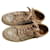 Jimmy Choo Sneakers Silvery Beige Leather  ref.433460
