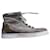 Jimmy Choo Sneakers Khaki Suede Patent leather  ref.433470