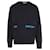 Autre Marque HINTERHALT Sweatshirt mit Hinterhalt-Logo Blau Baumwolle  ref.433514