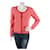 Turnover Knitwear Pink Red Cotton Lycra  ref.433603