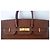 Haut à courroies Hermès Borsa HERMES BIRKIN 32 HAC Marrone - vista 12