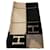 Hermès sciarpe Nero Lana  ref.434725