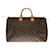 Splendida borsa Louis Vuitton Speedy 40 in tela monogram marrone, garniture en métal doré  ref.434950