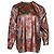 Isabel Marant Top Wilny in lurex e seta multicolor D'oro Metallico