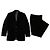 Lanvin black velvet tuxedo suit