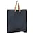 Hermès Hermes shopper shopping bag Navy blue Leather Silk Cotton  ref.435377