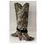Isabel Marant Dana Canvas-Stiefel mit Fransen Gr 37 NEU Mehrfarben - Ansicht 7
