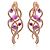 Brincos de ametista com ouro Damiani Natural Grace - vista 2