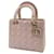 Lady Dior Christian Dior bag Pink  ref.436129
