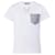 Louis Vuitton LV Tshirt nouveau Coton Blanc  ref.437023