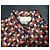 Autre Marque Top Kaos Jeans a Pois Marrone e Blu - vista 6