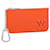 Louis Vuitton LV Pochette Clé orange Cuir  ref.437206