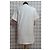 Camiseta larga blanca de algodón Chiara Ferragni M Blanco Multicolor - vista 3