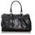 Loewe Black Leather Boston Bag Pony-style calfskin  ref.437297