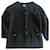 Chanel Uniform-Cardigan Marineblau Wolle  ref.437901