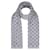 Louis Vuitton CLASSIC MONOGRAM SCARF Grey Wool  ref.437902