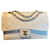 2.55 Chanel bolsa vintage branca atemporal Branco Couro  ref.438480