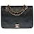 Timeless Lovely Chanel Classic Full Flap bag in black quilted lambskin, garniture en métal doré Leather  ref.438501