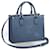 Louis Vuitton LV Onthego PM tote Navy blue Leather  ref.438805