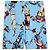 Hermès 1995'KACHINAS FR38 polainas Azul - vista 2
